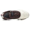Sneakers da golf con tacchetti "Bianco Marrone"