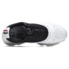 Sneakers da golf con tacchetti "White Black"