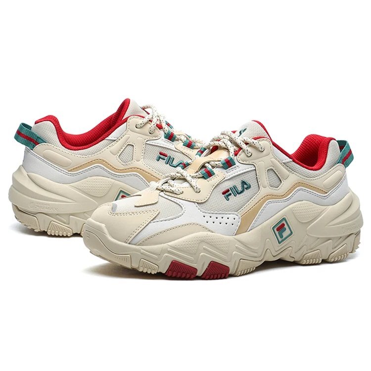 Sneakers Disruptor 2 "Beige Bianco Rosso"