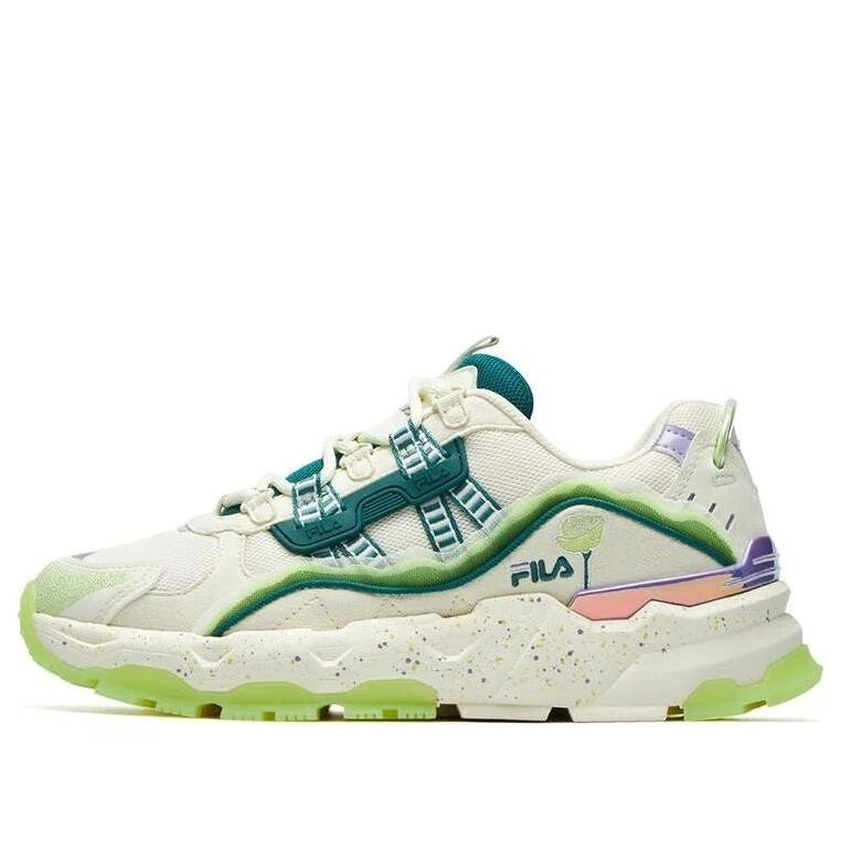 Sneakers Disruptor Low "Bianco Verde"