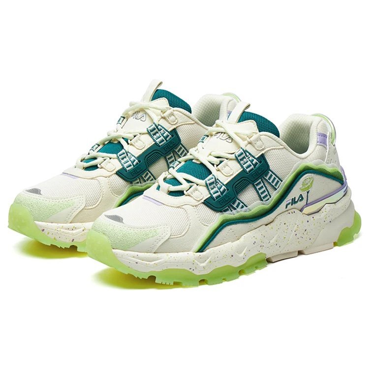 Sneakers Disruptor Low "Bianco Verde"