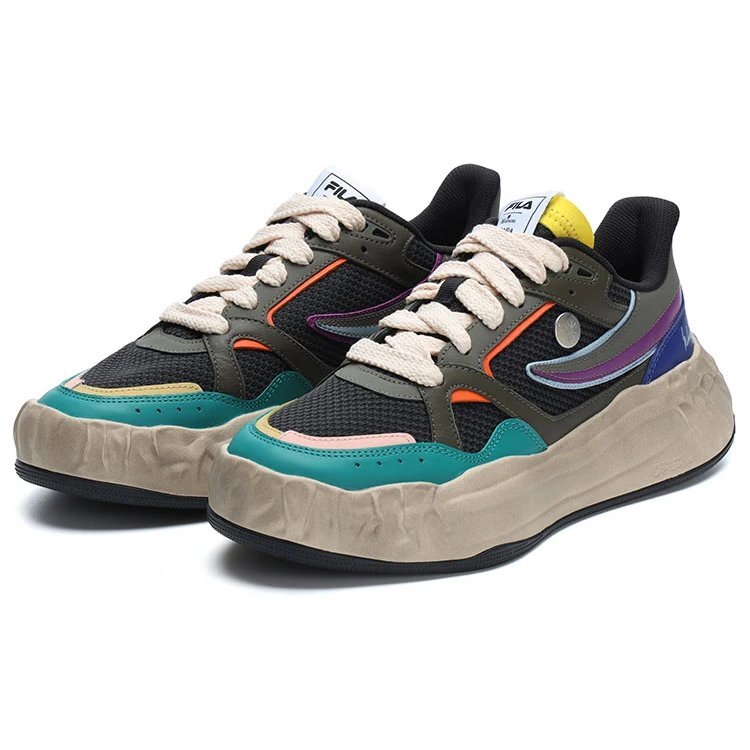 Sneakers Fila x MIHARA YASUHIRO "Black Grey Multi"