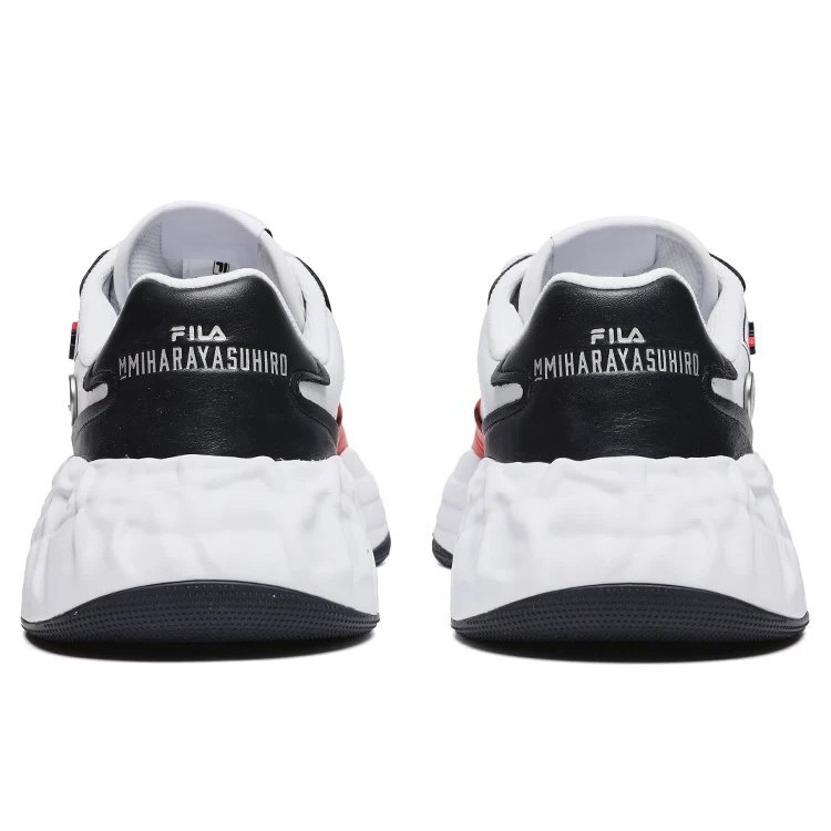 Sneakers Fila x MIHARA YASUHIRO "White Black Red"