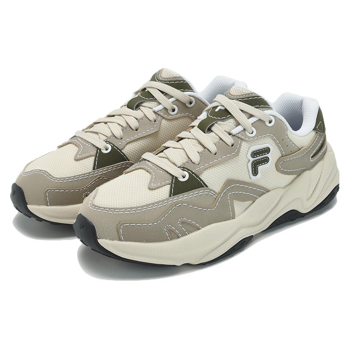 Sneakers Flash "Cream White Green"