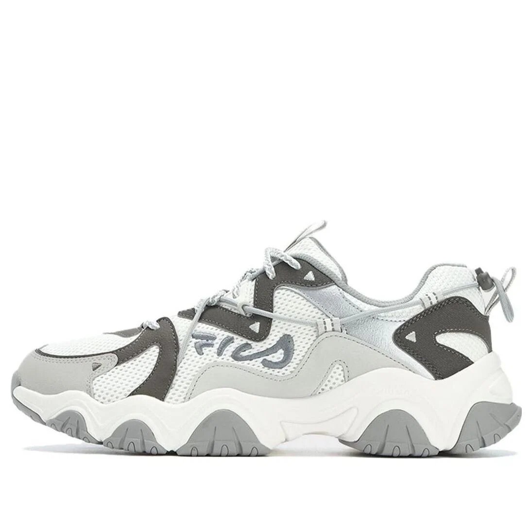 Sneakers Fluid 4 "Bianco Grigio Argento"