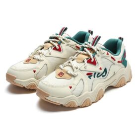 Sneakers Fluid 4 “Crema Verde Rosso”