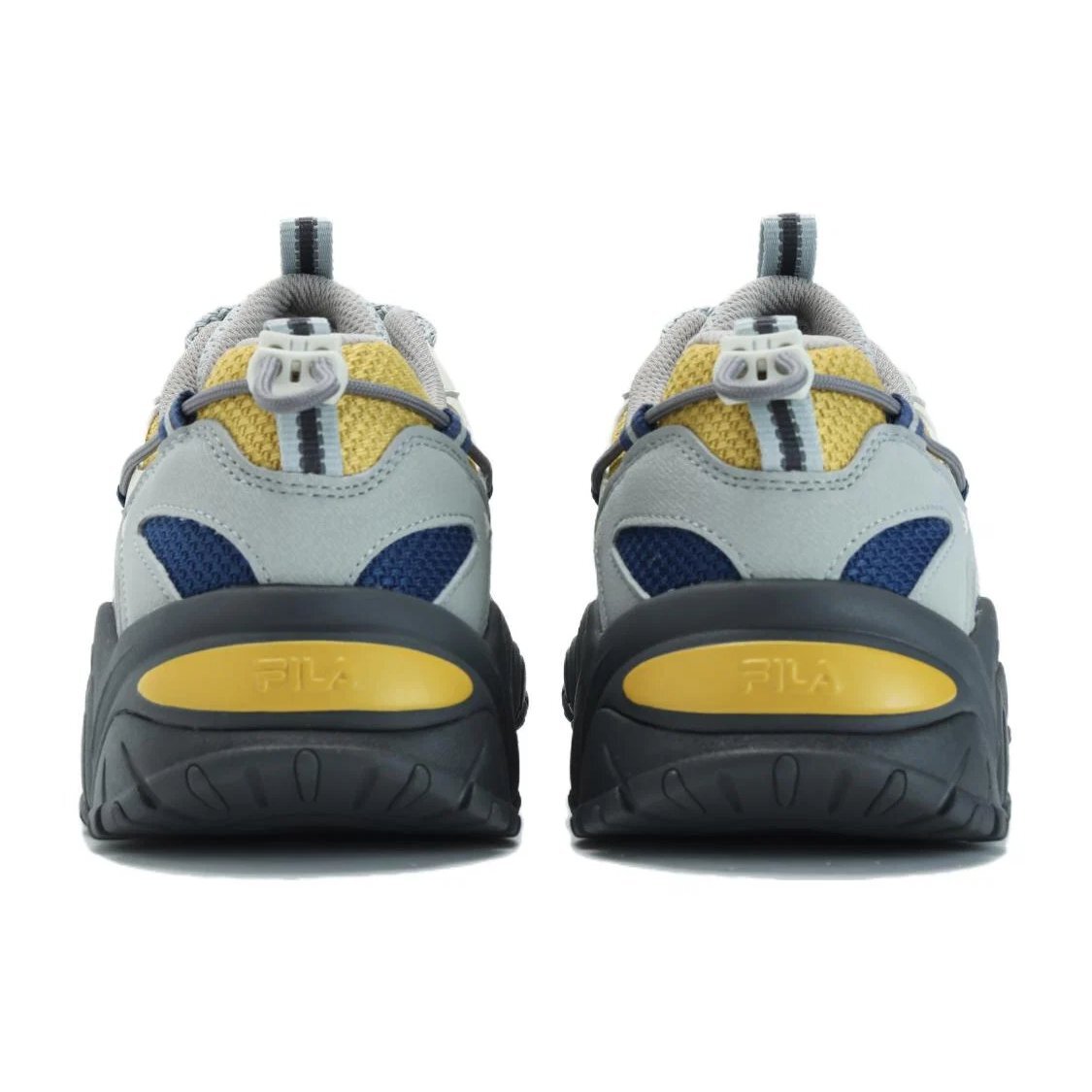 Sneakers Fluid 4 "Grigio Bianco Giallo"