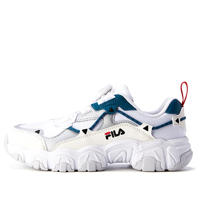 Sneakers Fluid "Bianco Grigio Verde acqua"
