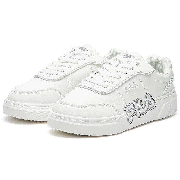 Sneakers Game Point Platform bianche