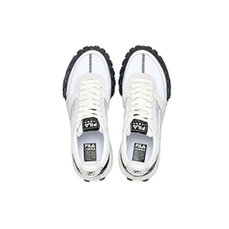 Sneakers Gara Chunky "Bianco Nero"