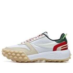 Sneakers Gara Chunky "Bianco Rosso Verde"
