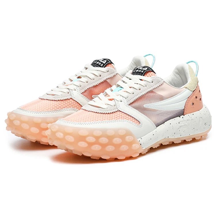 Sneakers Gara Chunky "Rosa Bianco"