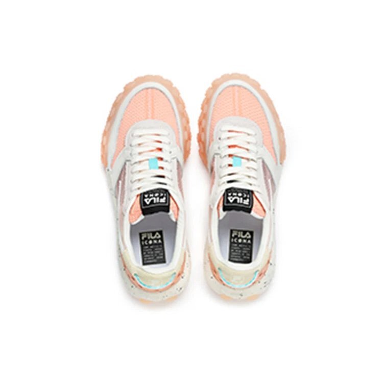 Sneakers Gara Chunky "Rosa Bianco"