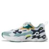 Sneakers lifestyle alla moda Boa "Bianco Verde Blu navy"