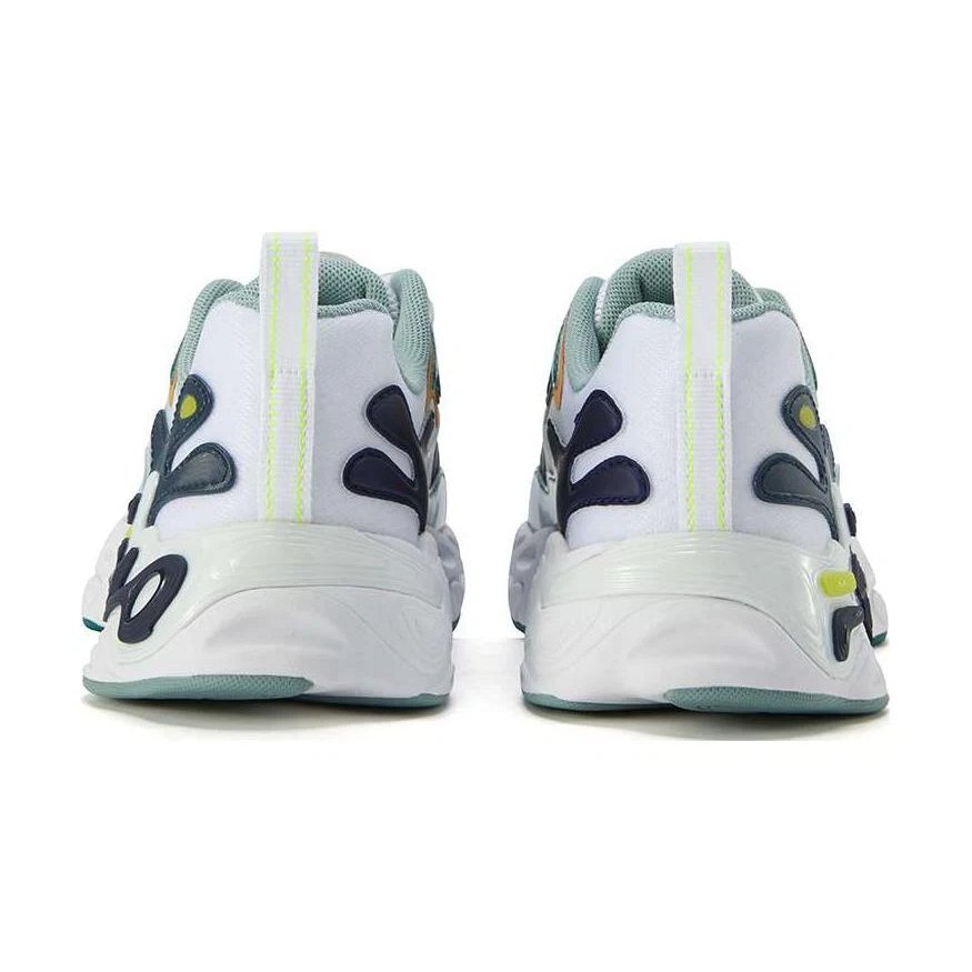 Sneakers lifestyle alla moda Boa "Bianco Verde Blu navy"