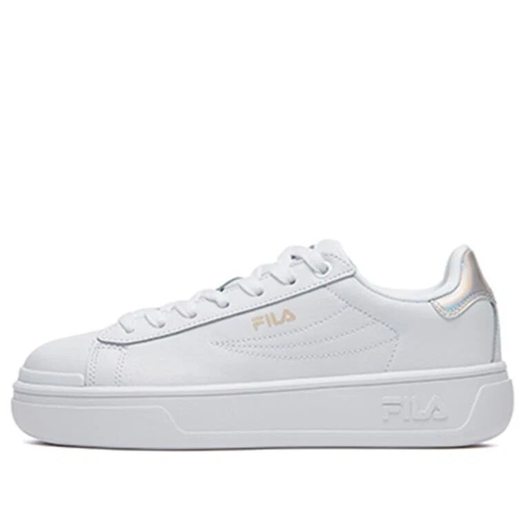 Sneakers piatte alla moda - Bianco