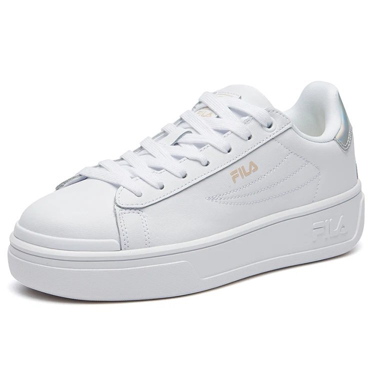 Sneakers piatte alla moda - Bianco