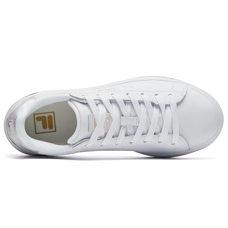 Sneakers piatte alla moda - Bianco
