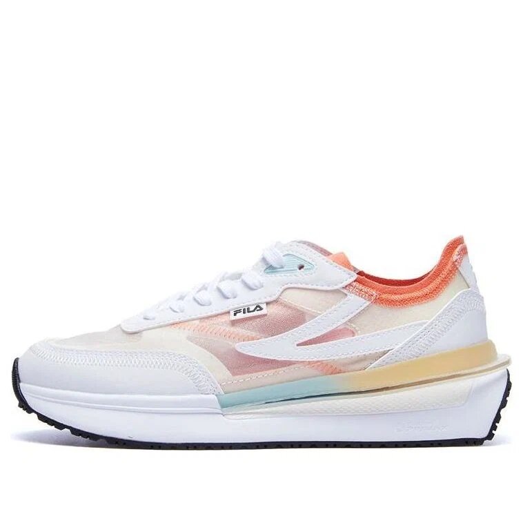 Sneakers RENNO Classics "Bianco Arancione"