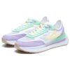 Sneakers Renno Classics "Bianco Lilla Verde"