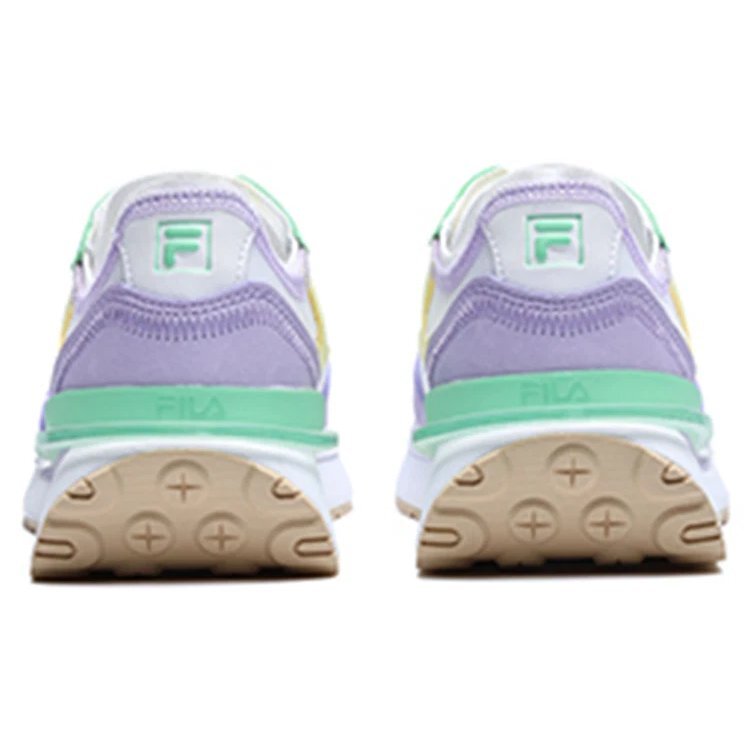 Sneakers Renno Classics "Bianco Lilla Verde"