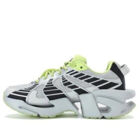 Sneakers Space Low "Grigio Nero Verde"