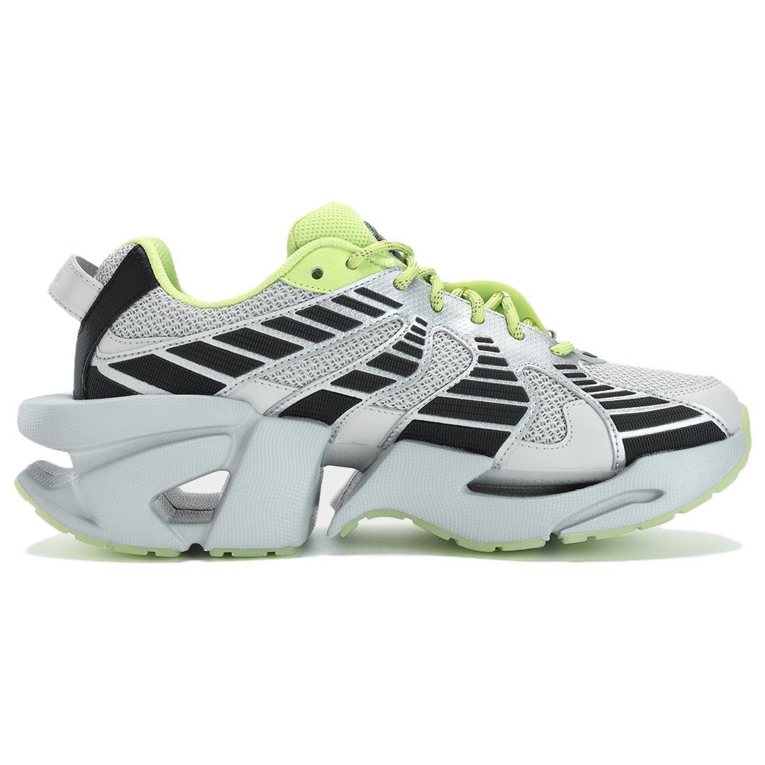 Sneakers Space Low "Grigio Nero Verde"
