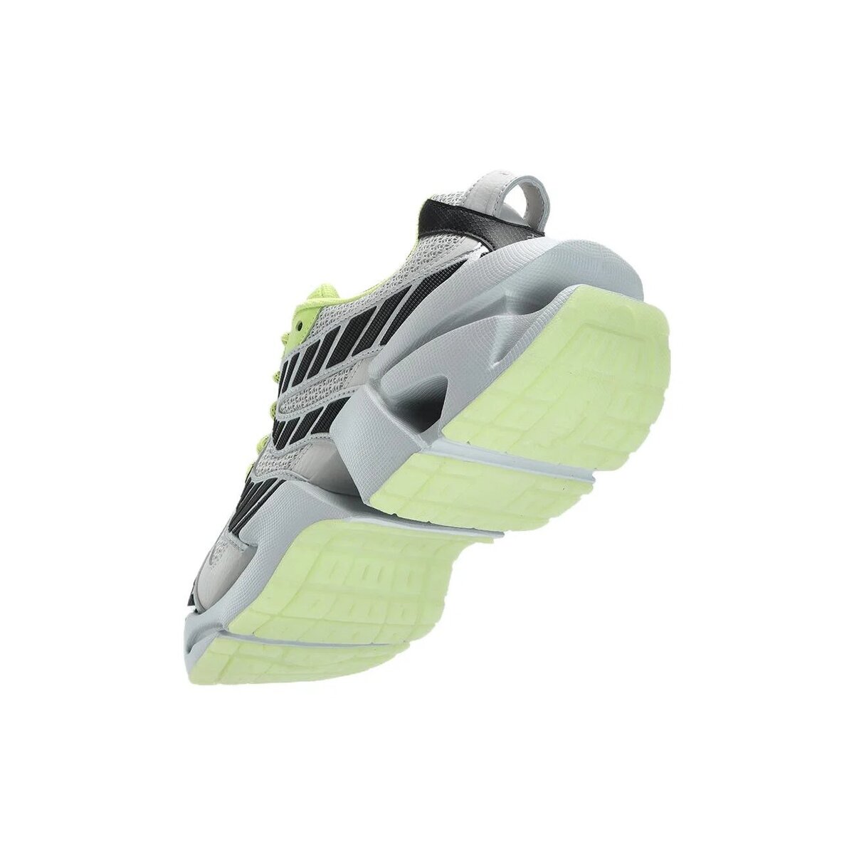 Sneakers Space Low "Grigio Nero Verde"