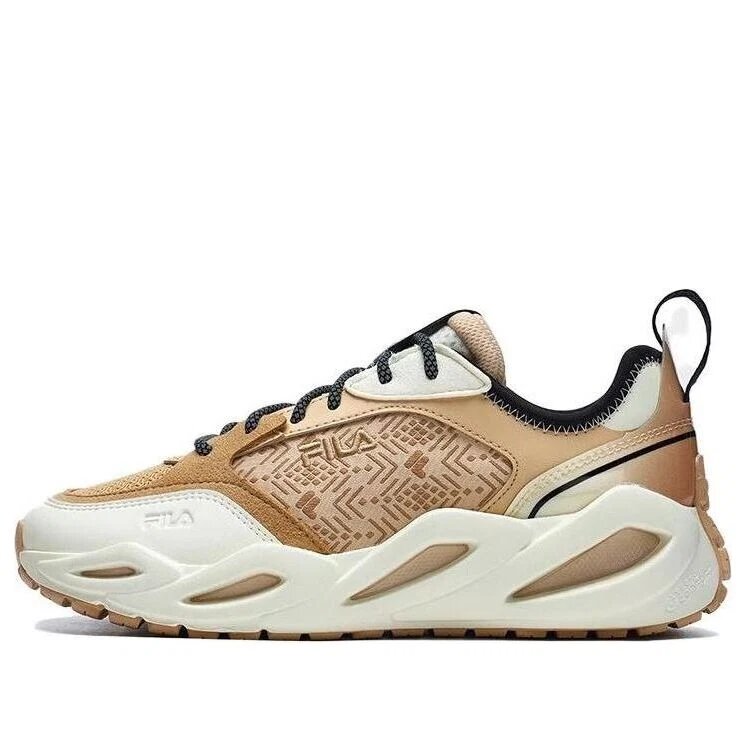 Sneakers sportive "Beige Bianco"