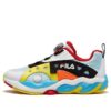 Sneakers sportive "Bianco, Blu, Giallo"
