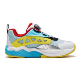 Sneakers sportive “Bianco, Blu, Giallo”