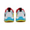 Sneakers sportive "Bianco, Blu, Giallo"