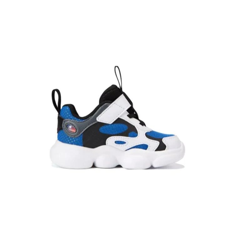 Sneakers sportive "Bianco Blu Nero"