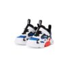 Sneakers sportive "Bianco Blu Nero"
