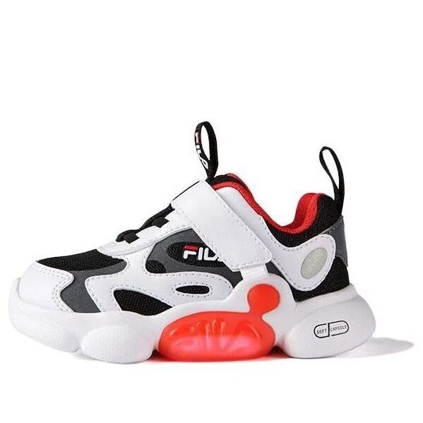 Sneakers sportive "Bianco Nero Arancione"