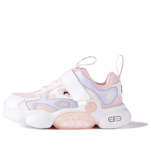 Sneakers sportive "Bianco Rosa Viola"