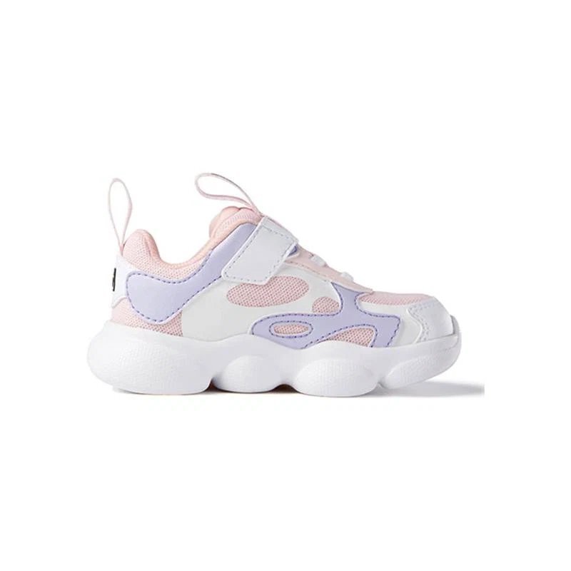 Sneakers sportive "Bianco Rosa Viola"