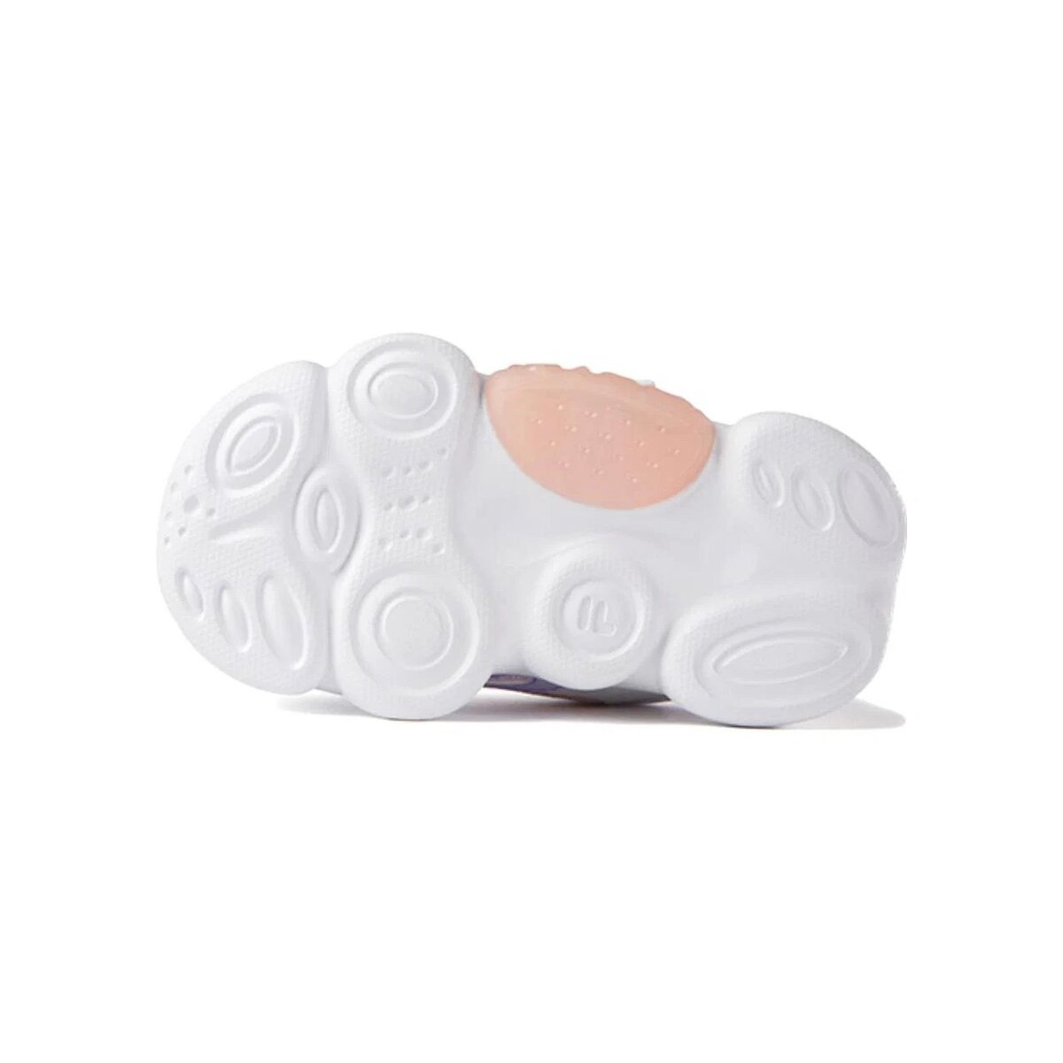 Sneakers sportive "Bianco Rosa Viola"
