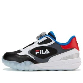 Sneakers sportive "Black White Red"