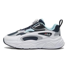 Sneakers sportive BOA "Bianco/Blu navy"