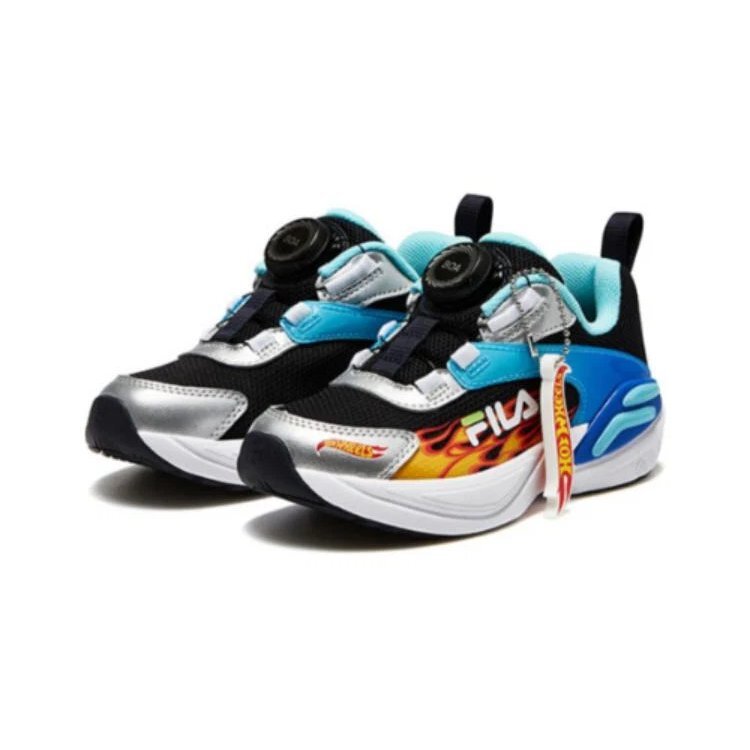 Sneakers sportive casual "Nero Blu Bianco"