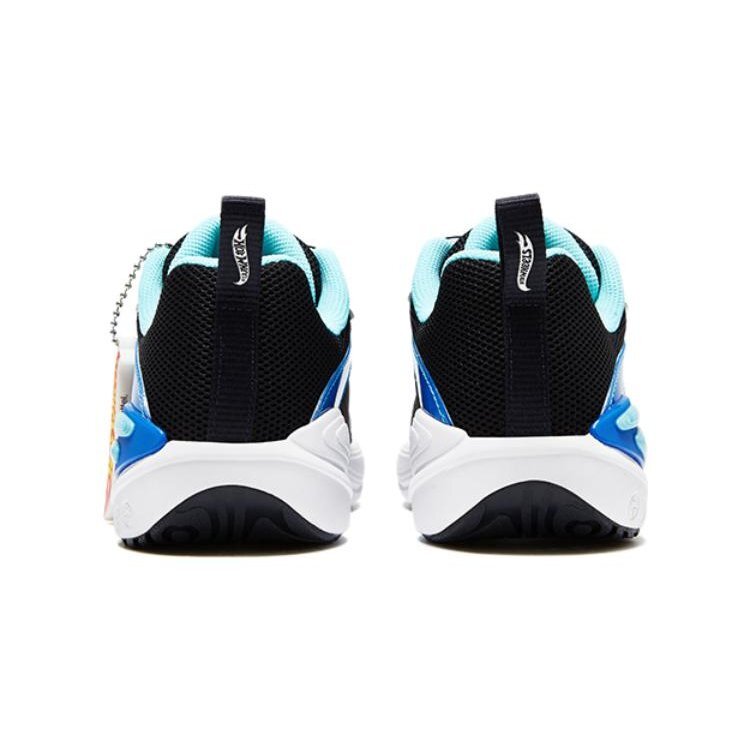 Sneakers sportive casual "Nero Blu Bianco"