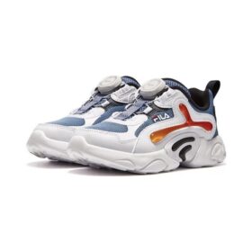 Sneakers sportive lifestyle “Bianco Blu Rosso”