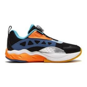 Sneakers sportive “Nero Blu Arancione”