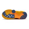 Sneakers sportive "Nero Blu Arancione"