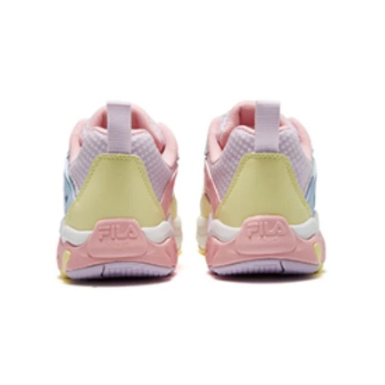 Sneakers sportive "Rosa, Blu, Giallo"