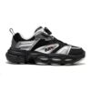 Sneakers sportive vintage "Black Silver"