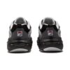 Sneakers sportive vintage "Black Silver"