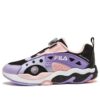 Sneakers sportive "Viola Nero Rosa"