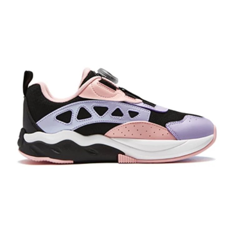 Sneakers sportive "Viola Nero Rosa"